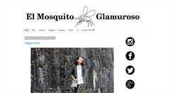 Desktop Screenshot of elmosquitoglamuroso.com